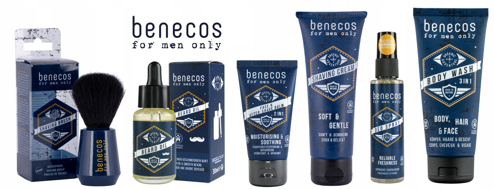 For men only - 3w1 Naturalny odświeżający żel do mycia ciała, twarzy i włosów 250 ml - zdjęcie 10