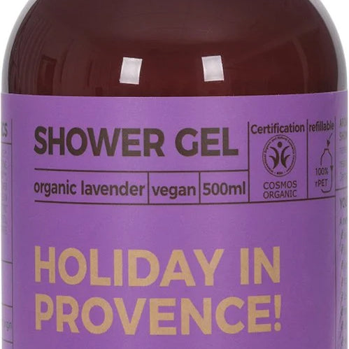 benecosBIO Żel do kąpieli i pod prysznic z organiczną lawendą 500ml
