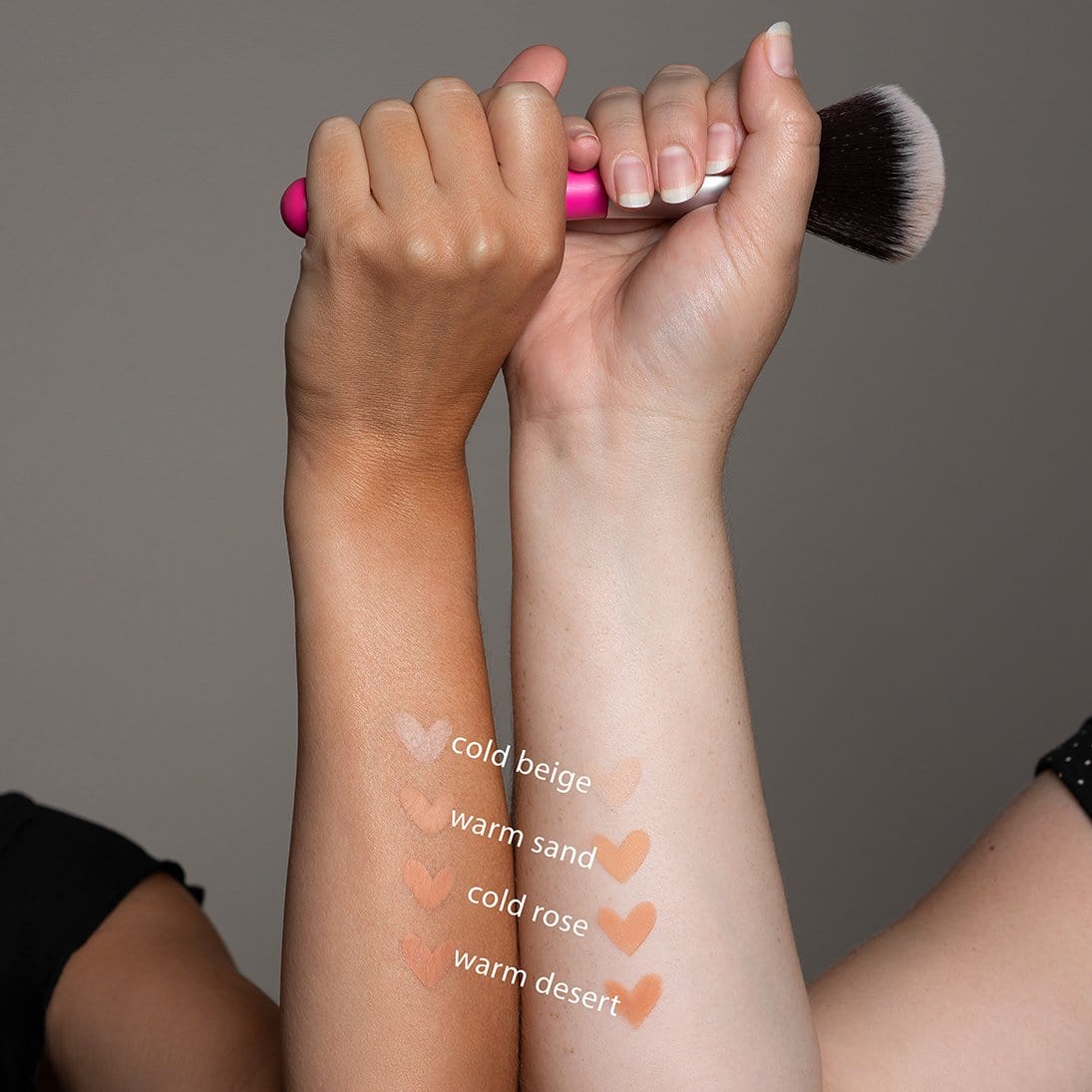 Benecos Naturalny puder w kompakcie  - cold rose 03 - zdjęcie 3