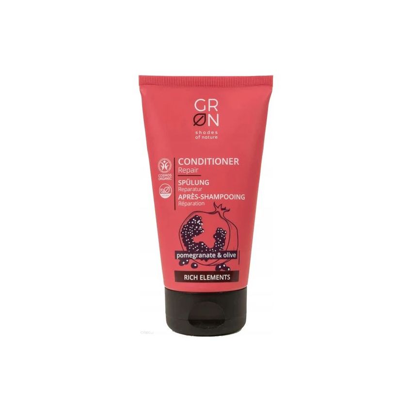 GRN Rich Elements Intensywnie regenerująca odżywka do włosów łamliwych i matowych Granat & Oliwa 150 ml