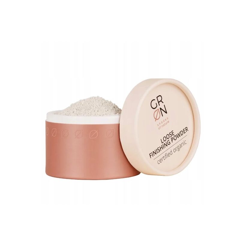 GRN Naturalny sypki puder wykończeniowy do makijażu Snow White 8 g