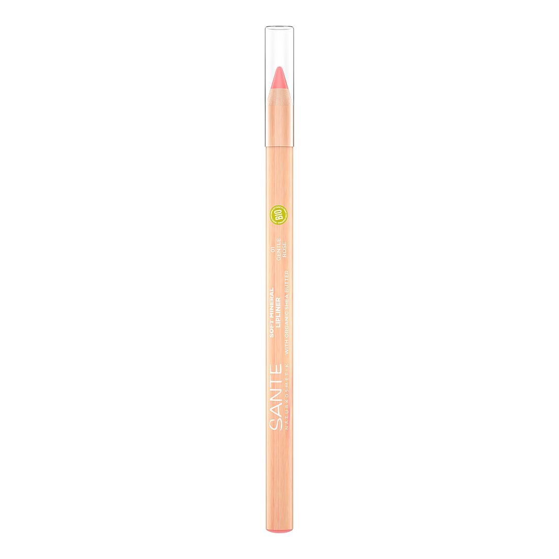 Sante Naturalna mineralna konturówka do ust 01 Gentle Rose 1,1 g