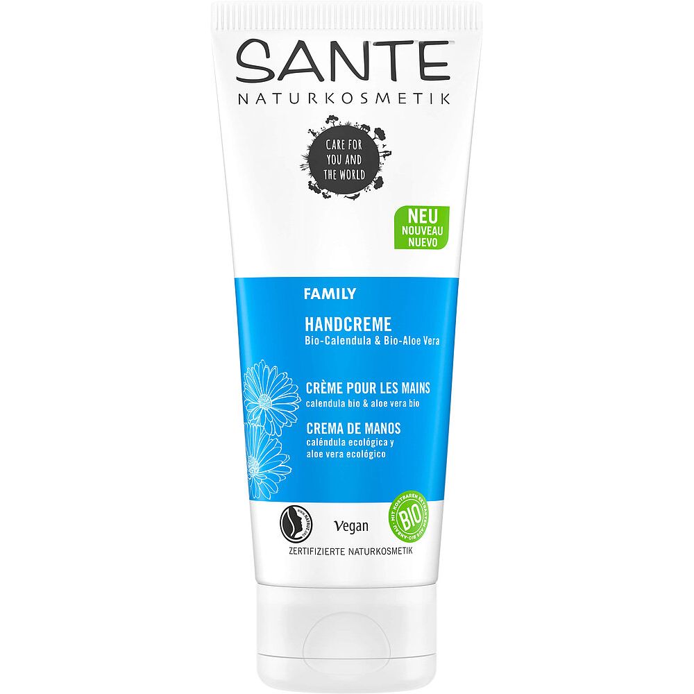 Sante Rodzinny krem do rąk z organicznym nagietkiem i aloesem 100ml