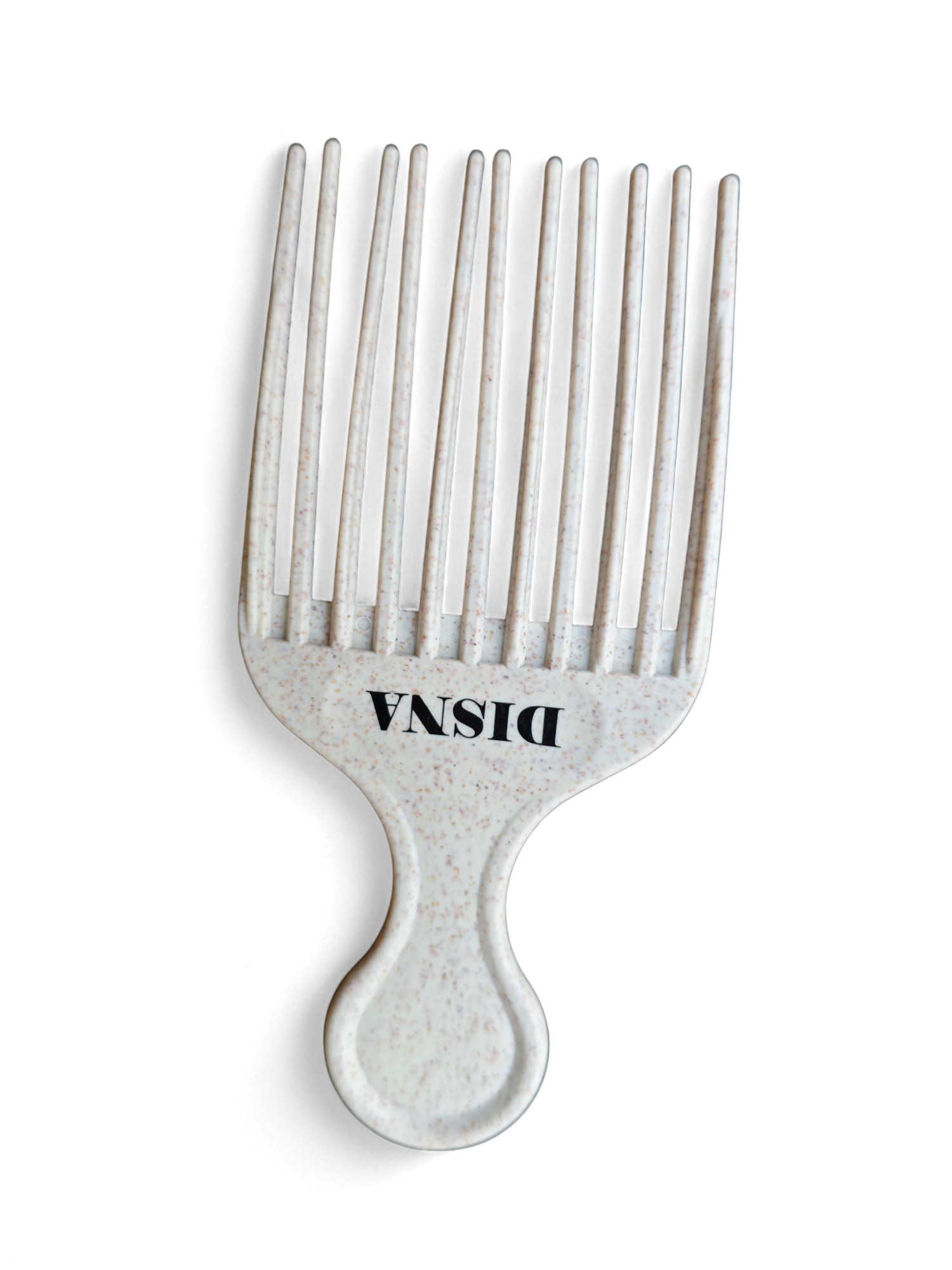 Disna Grzebień do fryzur afro ECO FRIENDLY (wykonany ze skrobi manioku i kukurydzy) 1 szt.