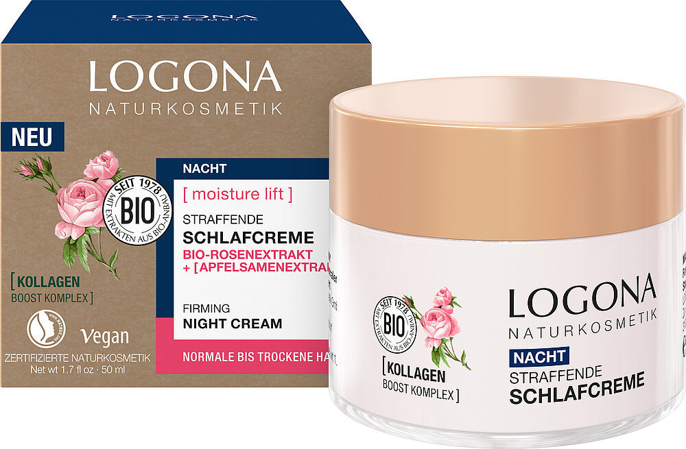 Krem liftingujący na dzień z organiczną różą damasceńską Logona 50 ml - zdjęcie 7