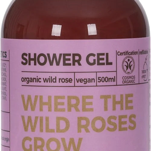 benecosBIO Żel do kąpieli i pod prysznic z organiczną dzika różą 500ml