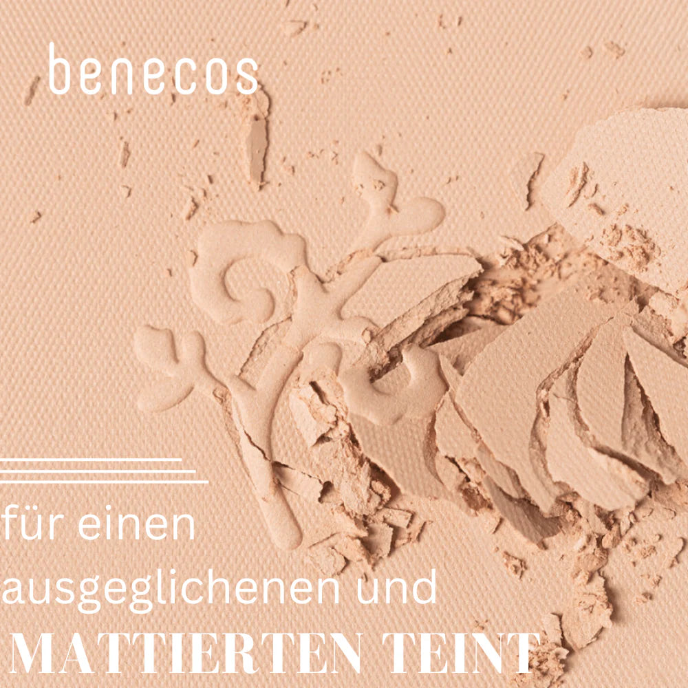 Benecos Naturalny puder w kompakcie Sand/piaskowy 9 g