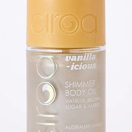 CIROA Beauty Olejek nabłyszczający do ciała wanilia & brązowy cukier & bursztyn 150 ml
