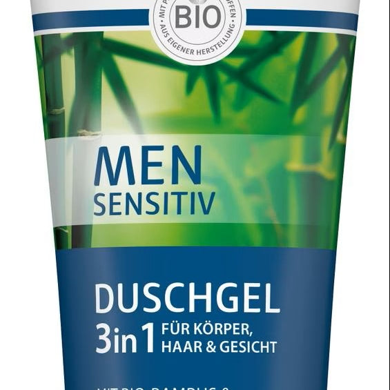 Żel do mycia 3w1 twarz/ciało/włosy MEN z guaraną i bambusem Lavera 200 ml