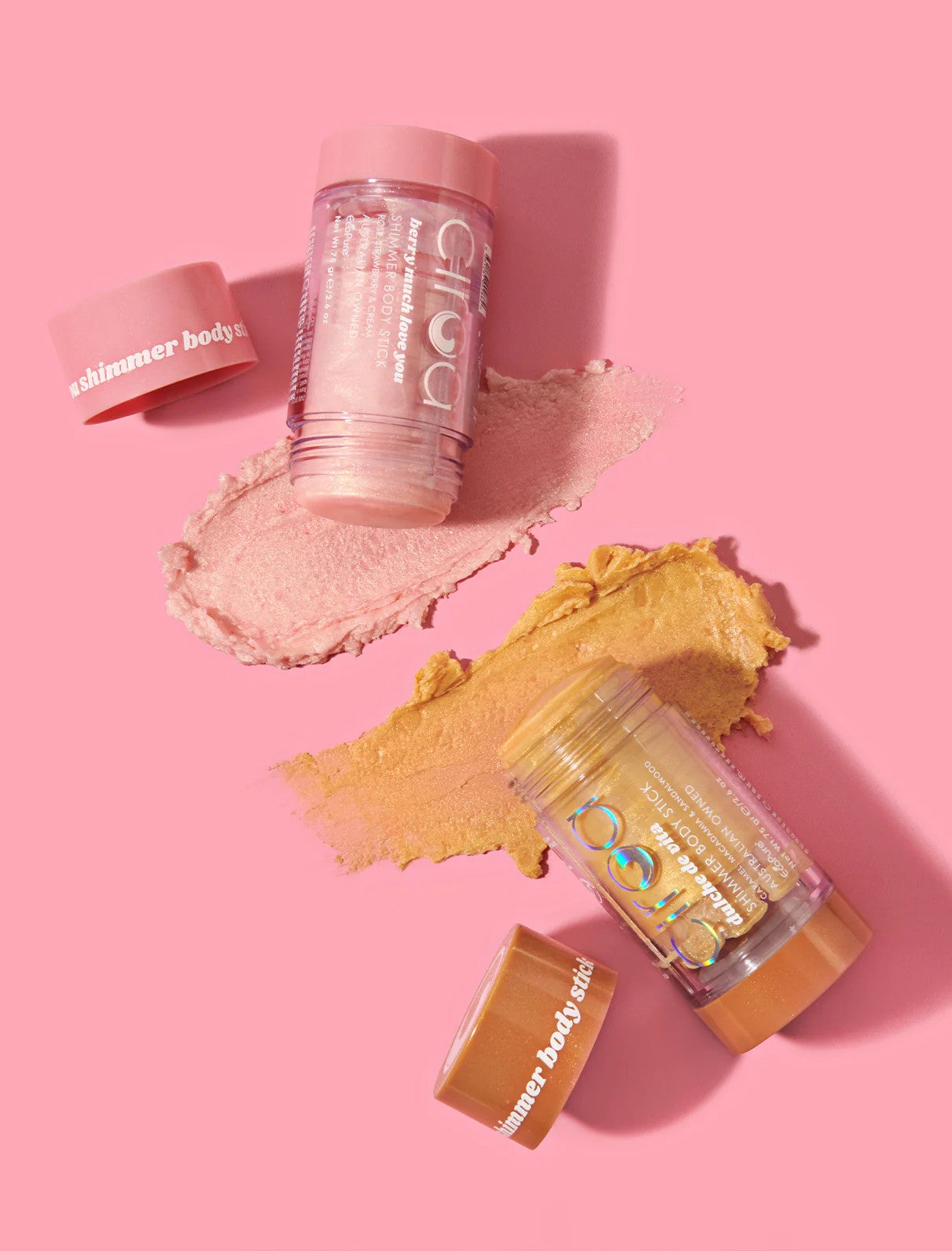 CIROA Beauty Stick nabłyszczający do twarzy i ciała karmel & makadamia & drzewo sandałowe 75 g