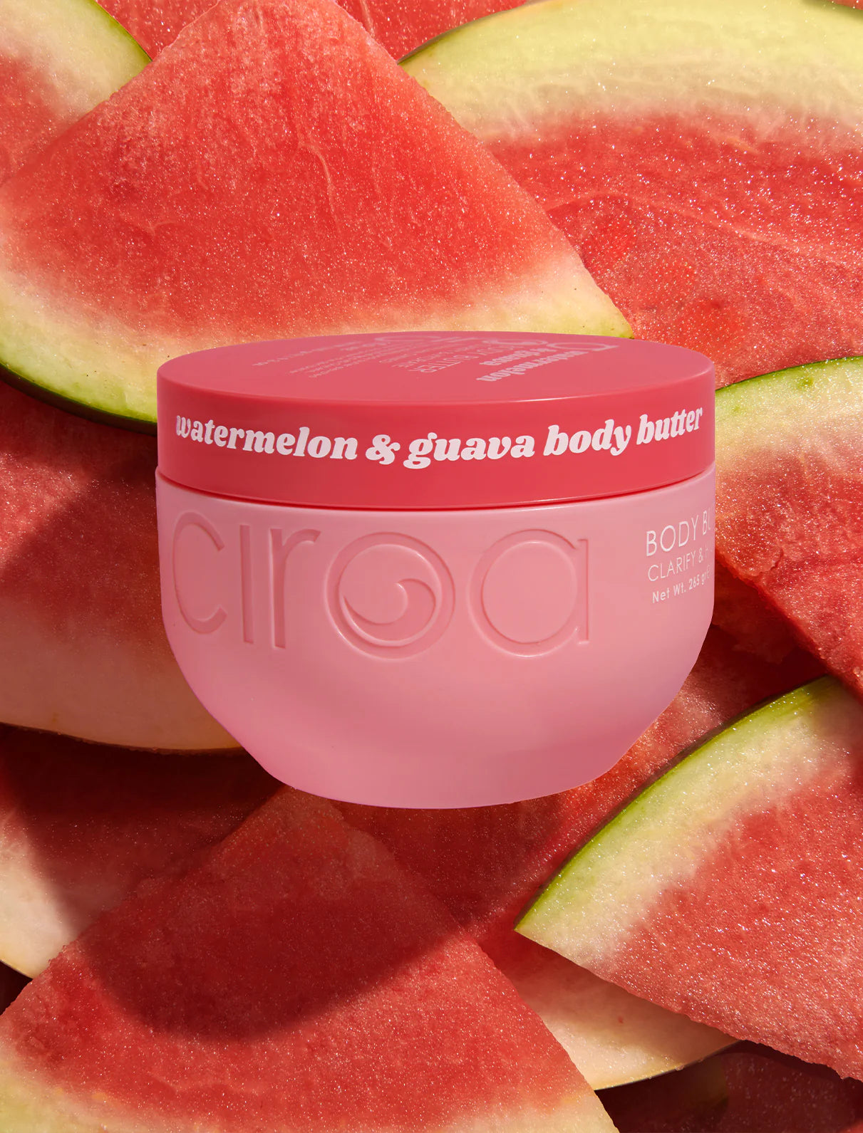 CIROA Beauty Masło rozświetlające do ciała arbuz i guawa 265g