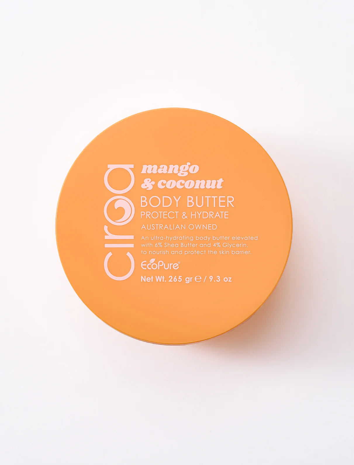 CIROA Beauty Masło nawilżające do ciała mango i kokos 265g