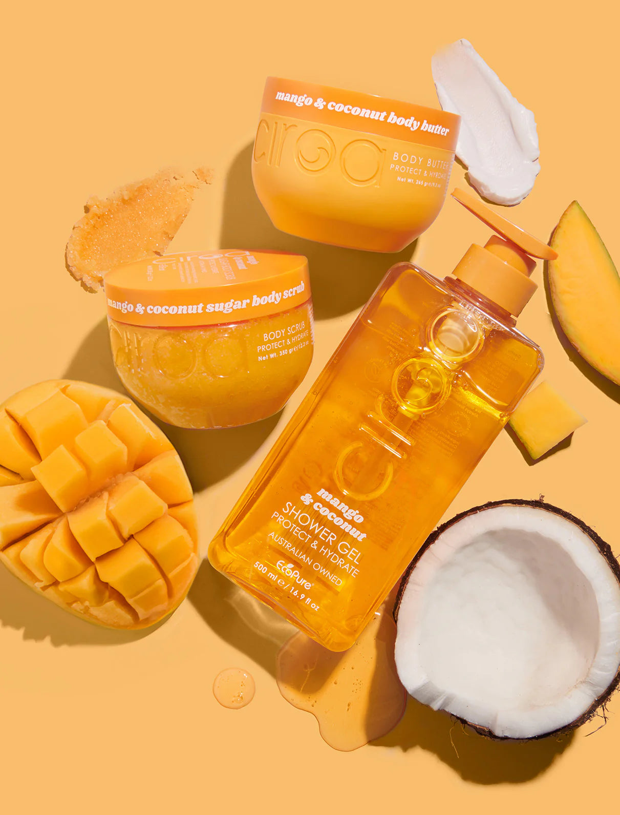 CIROA Beauty Masło nawilżające do ciała mango i kokos 265g