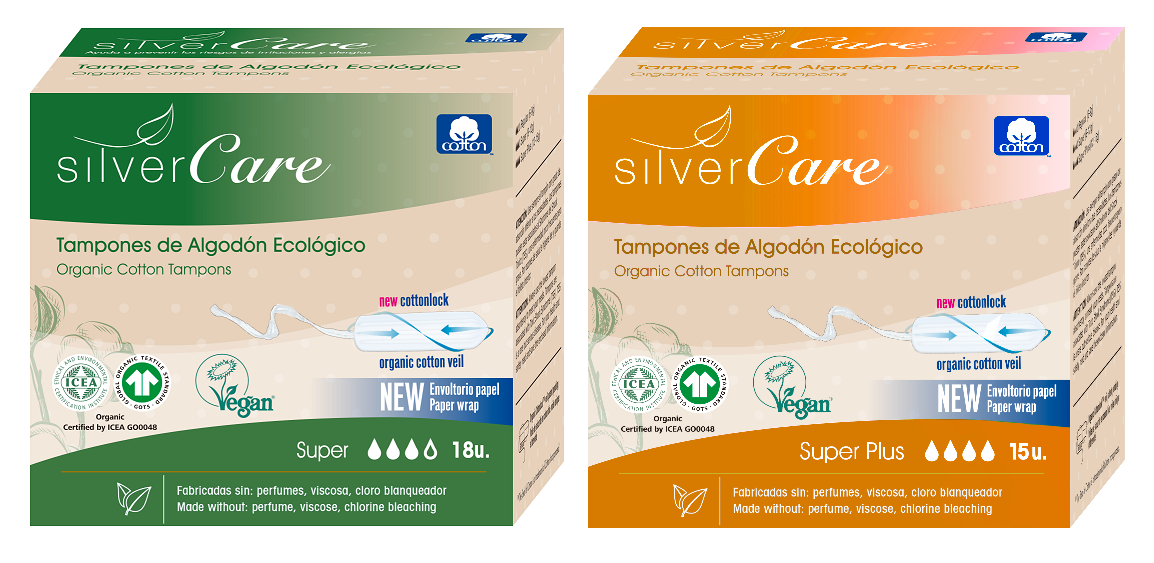 Tampony ekologiczne bawełniane Regular (bez aplik.) Silver Care BIO 18 szt. - zdjęcie 9