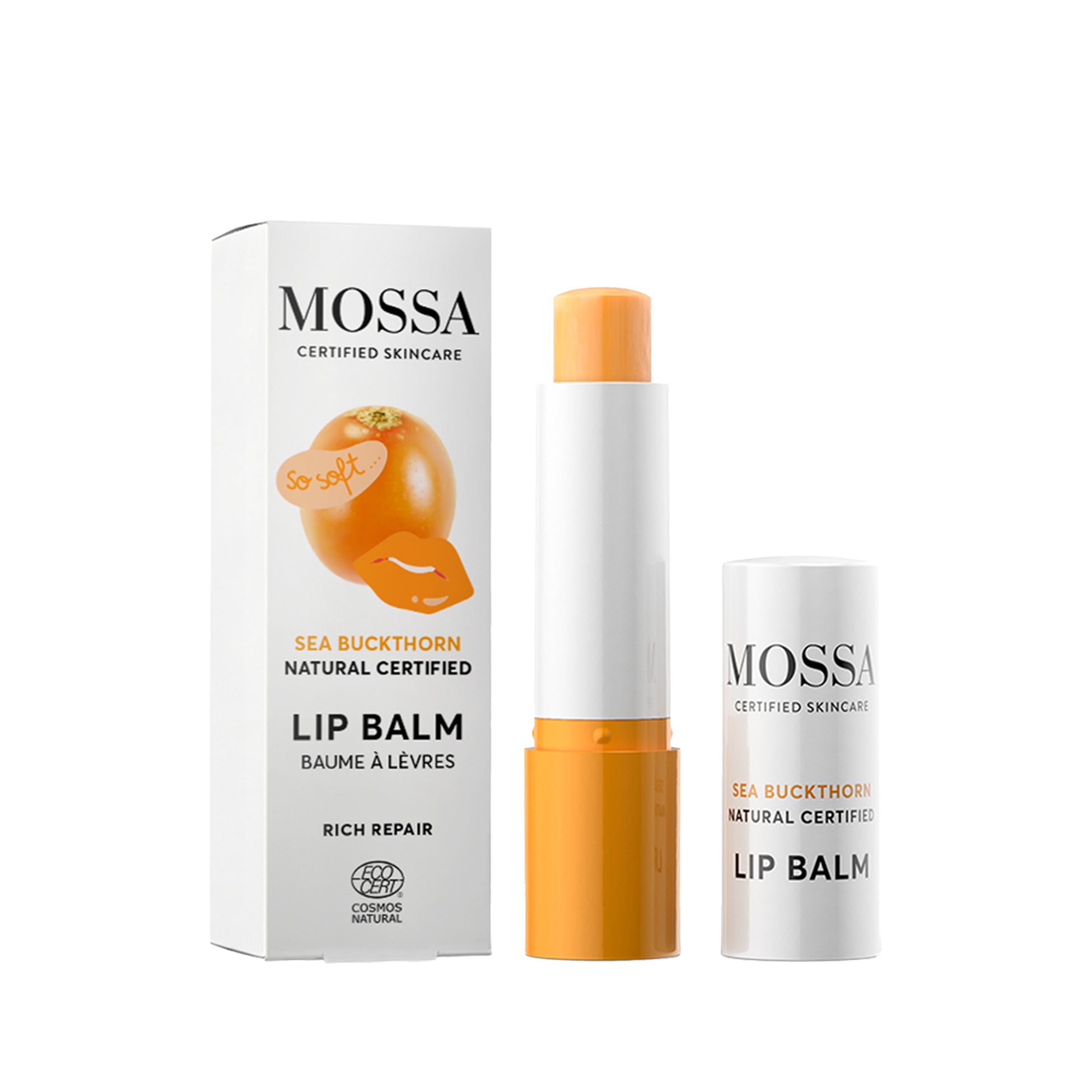 Mossa Odżywczy balsam do ust z olejem z rokitnika 4,5 g