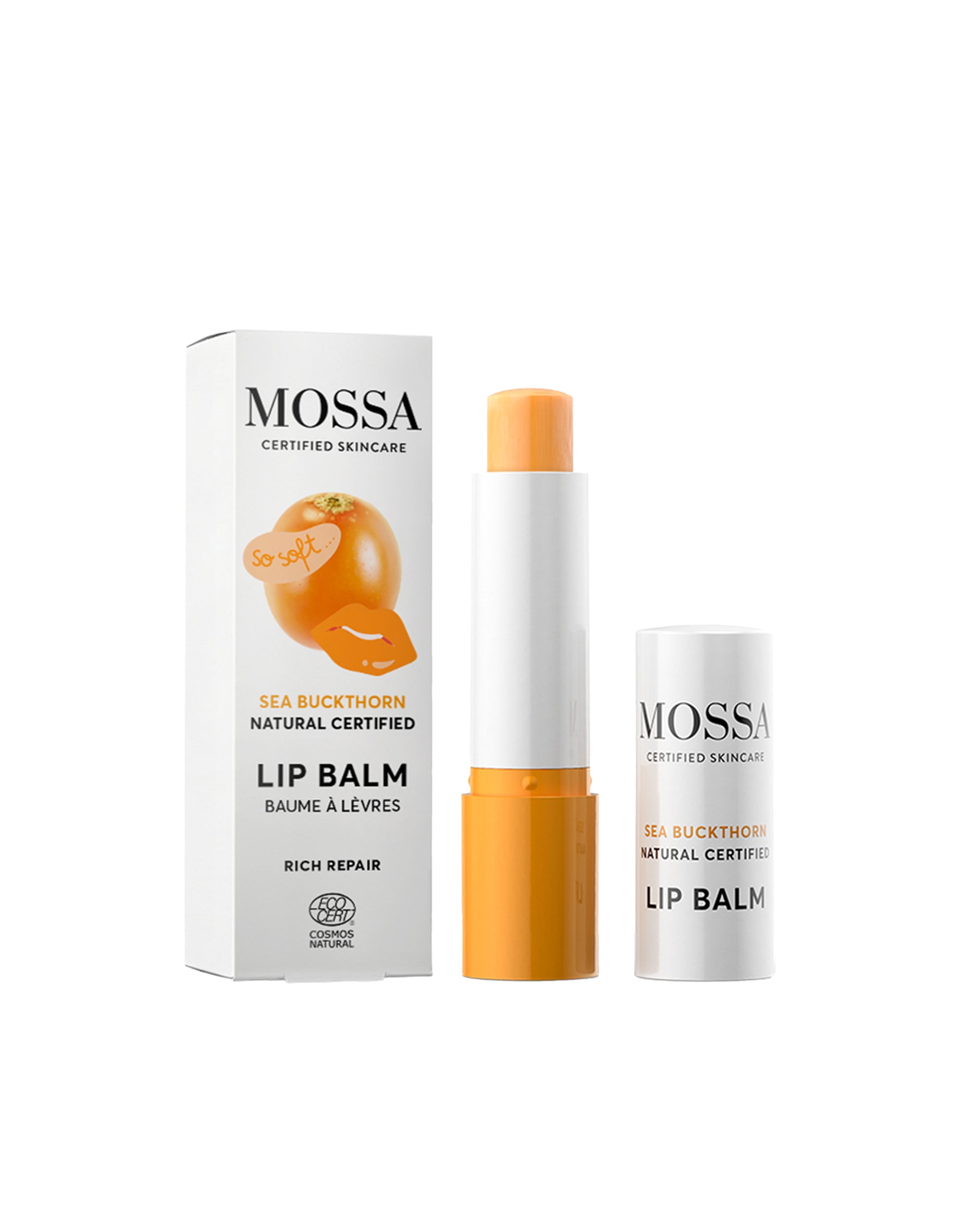 Mossa Odżywczy balsam do ust z olejem z rokitnika 4,5 g