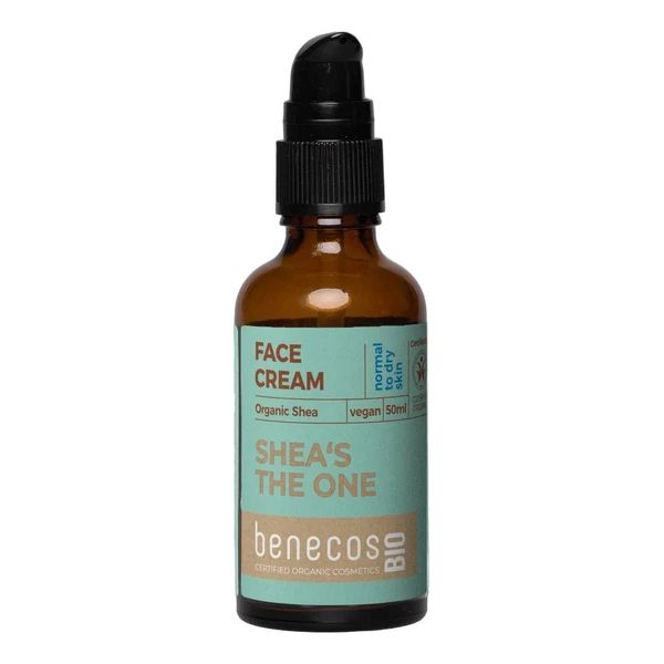 benecosBIO Nawilżający krem do każdego rodzaju skóry z organicznym masłem shea 50ml