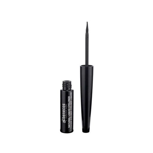 Benecos Naturalny Eyeliner w płynie czarny