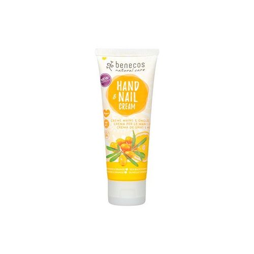Benecos Naturalny krem do rąk i paznokci Rokitnik & Pomarańcza 75 ml