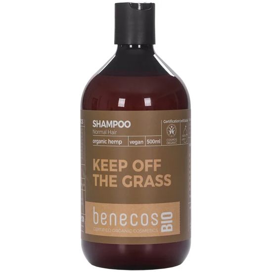 benecosBIO Szampon do włosów normalnych z organicznym olejem konopnym 500 ml