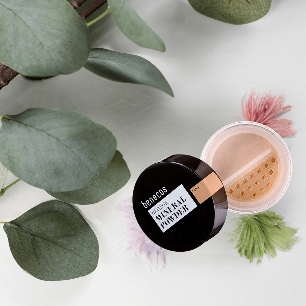 Benecos Naturalny sypki puder mineralny - Sand 6 g