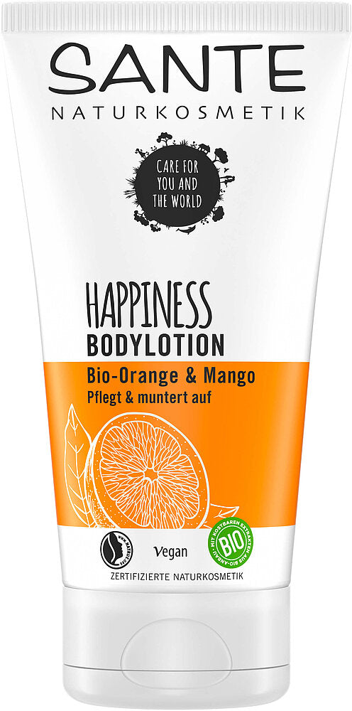Sante HAPPINES Balsam do ciała z organiczną pomarańczą i mango 150 ml