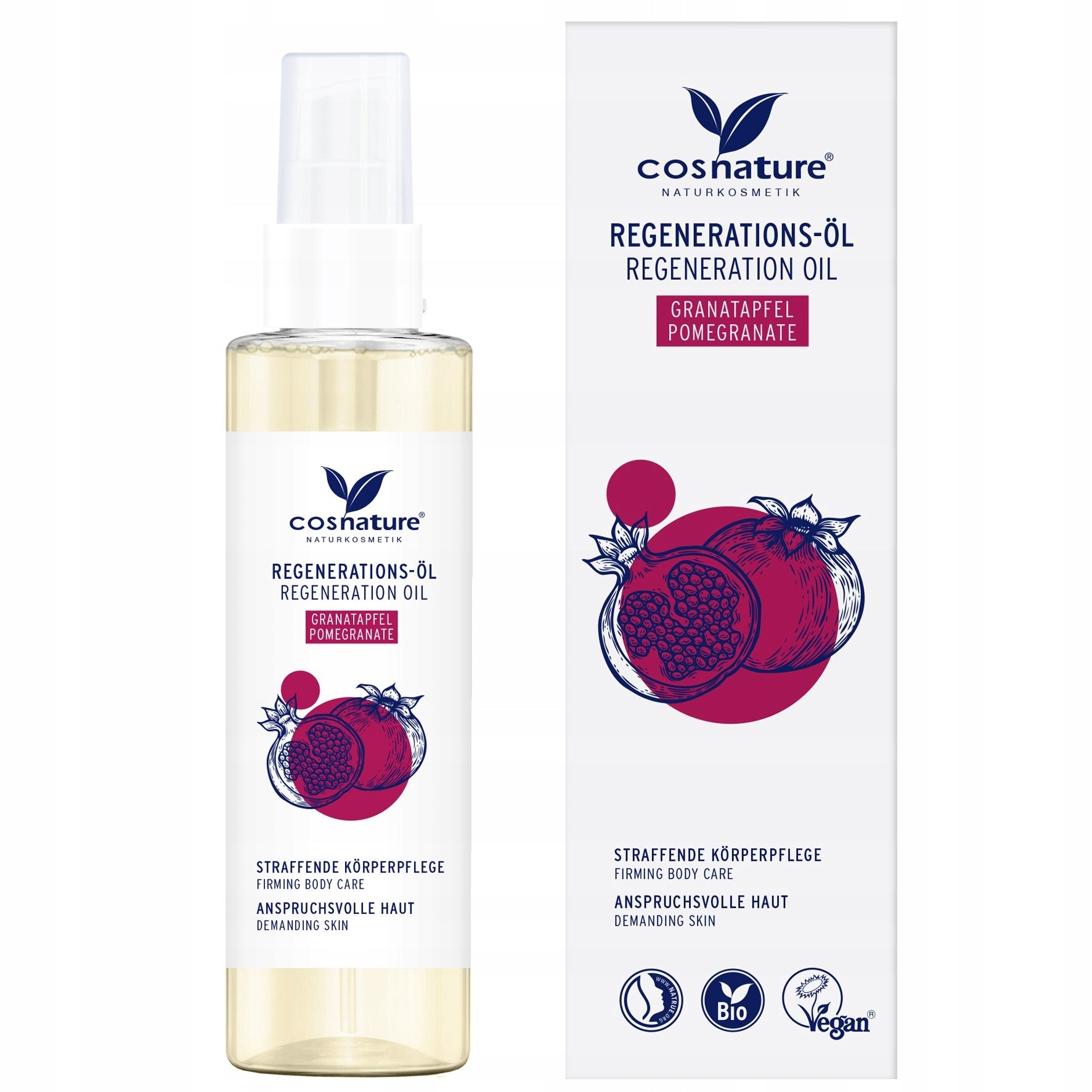Cosnature BIO Naturalny regenerujący olejek z owocu granatu 100 ml