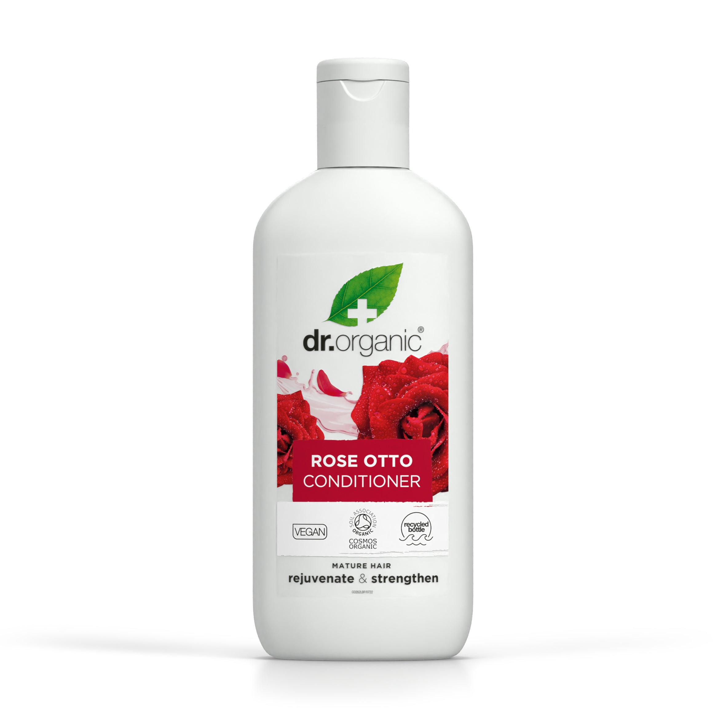 dr. organic Rewitalizująca odżywka do włosów dojrzałych z organicznym olejkiem różanym 265 ml