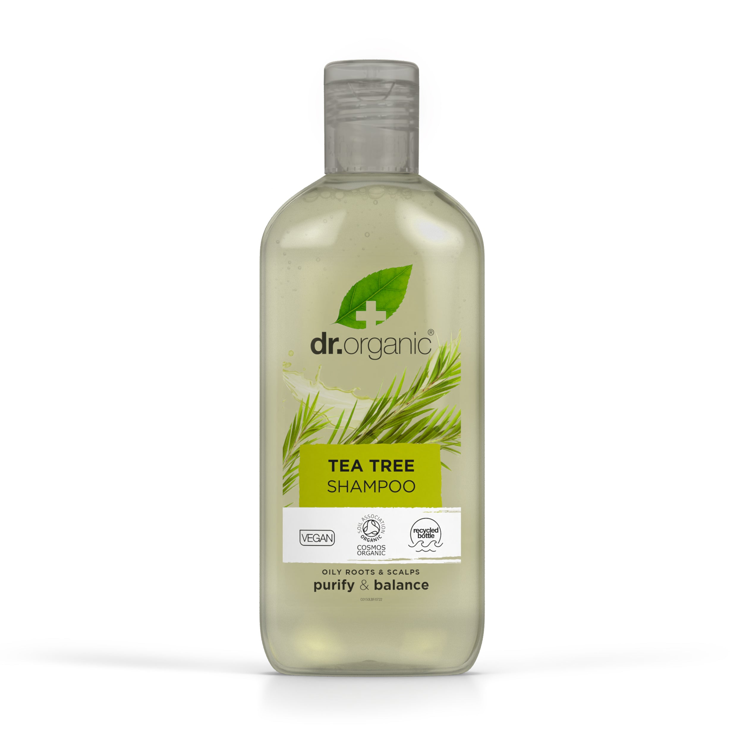 dr. organic Szampon oczyszczający z olejkiem z drzewa herbacianego 265 ml