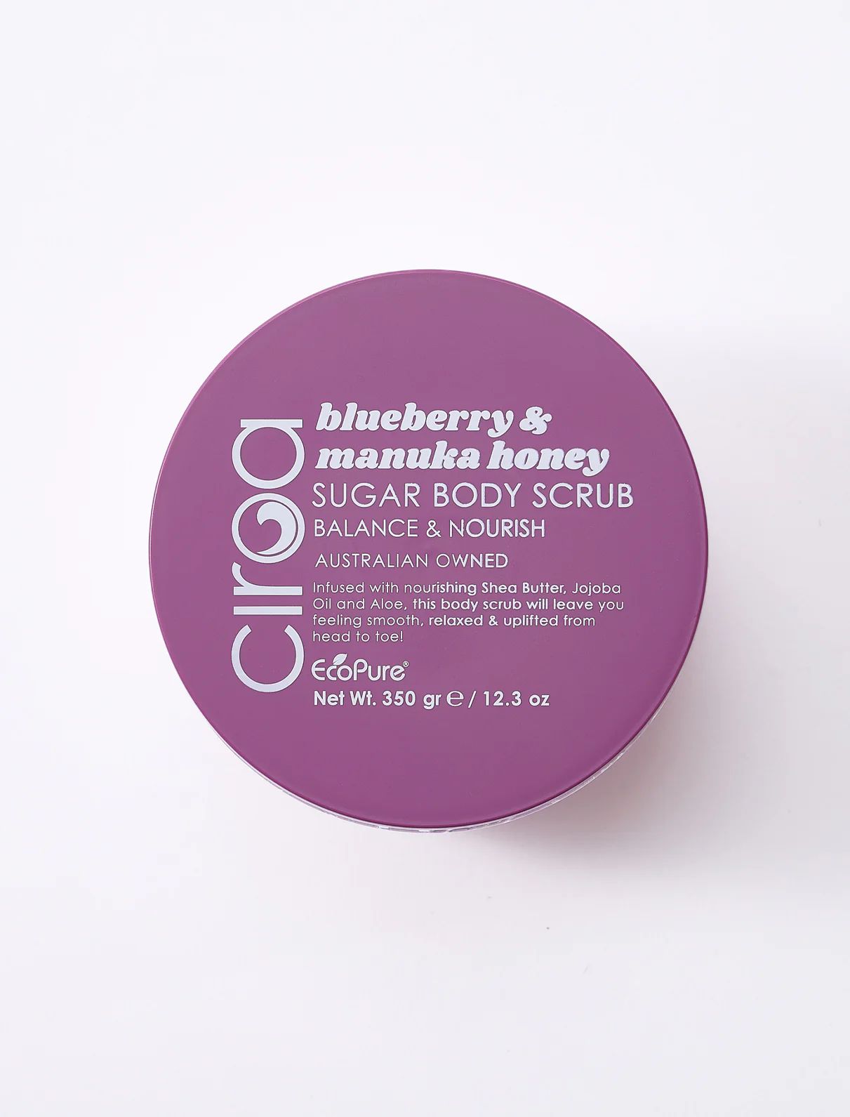 CIROA Beauty Peeling odżywczy do ciała jagoda i miód manuka 350g