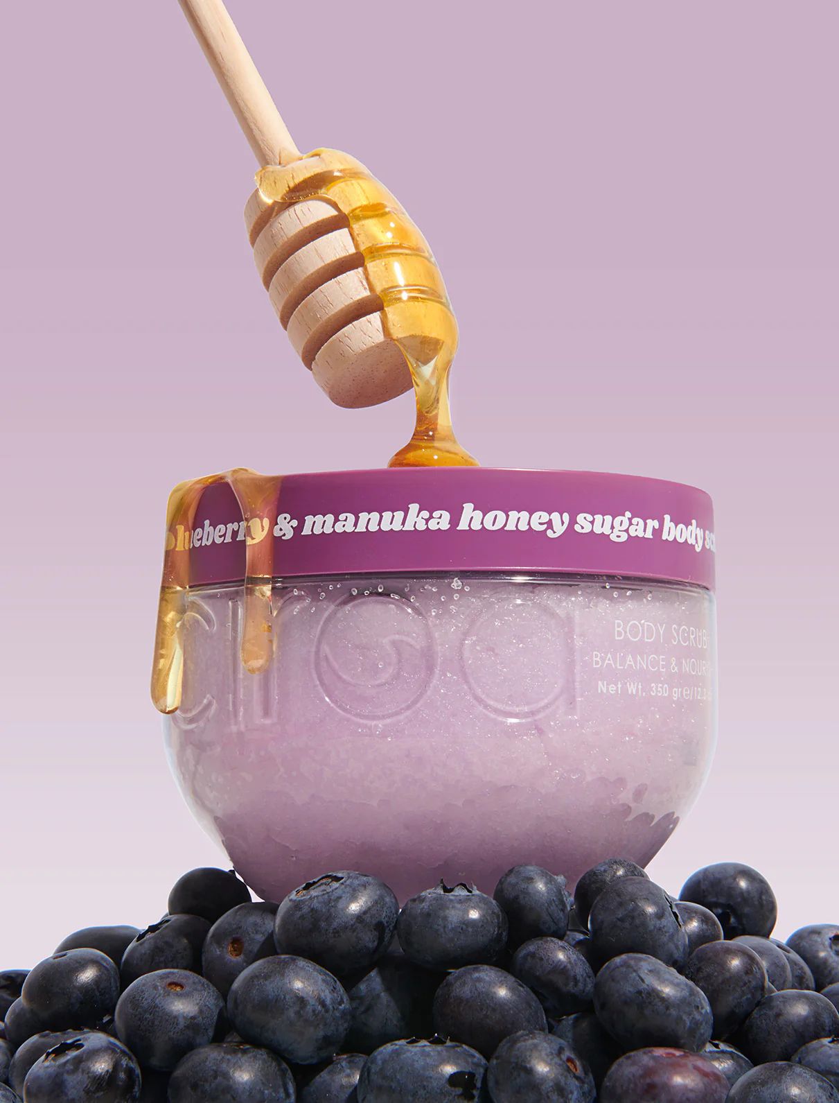 CIROA Beauty Peeling odżywczy do ciała jagoda i miód manuka 350g
