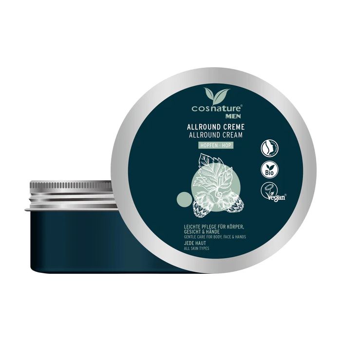 Cosnature BIO MEN Kompleksowy krem do twarzy i ciała z wyciągiem z szyszek chmielu 150 ml