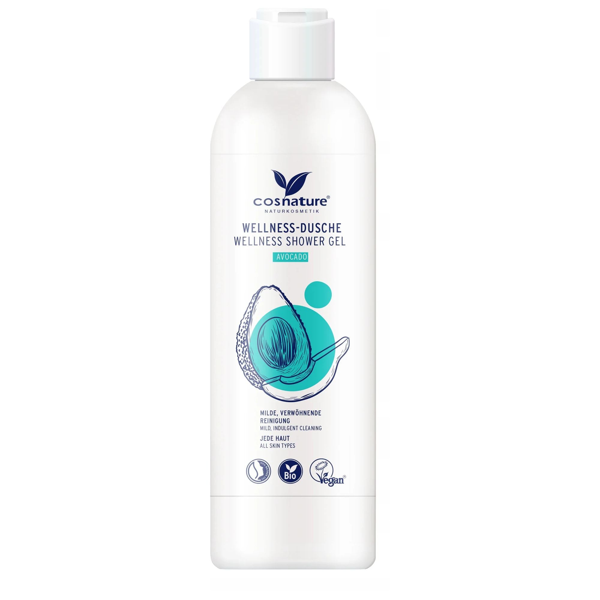 Cosnature BIO Naturalny żel do kąpieli wellness z awokado 250 ml