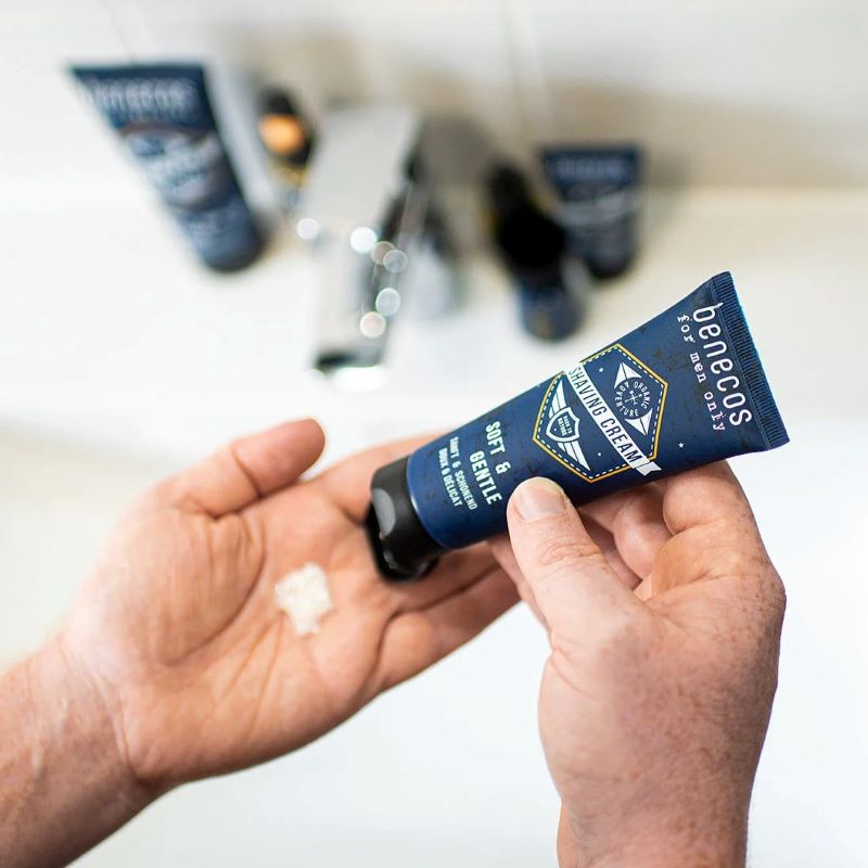 Benecos For men only Naturalny krem do golenia dla mężczyzn 75 ml