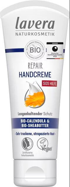 Krem do rąk naprawczy z nagietkiem i masłem shea SOS Lavera 75 ml