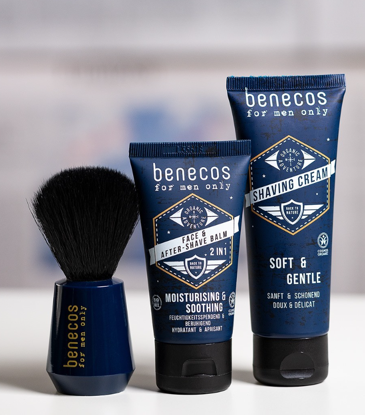 Benecos For men only Naturalny krem do golenia dla mężczyzn 75 ml