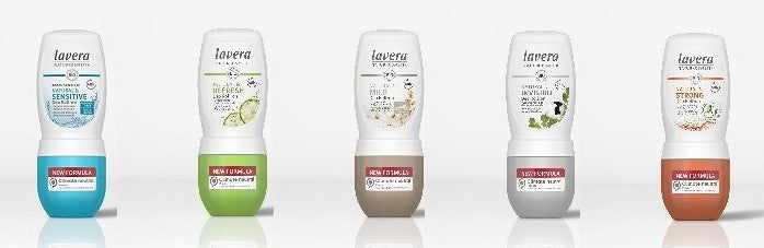 Natural & Invisible Dezodorant roll-on z moringą i minerałami Lavera 50 ml