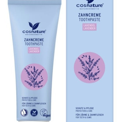 Cosnature BIO Naturalna pasta do zębów z lawendą i miętą (z fluorem) 75 ml