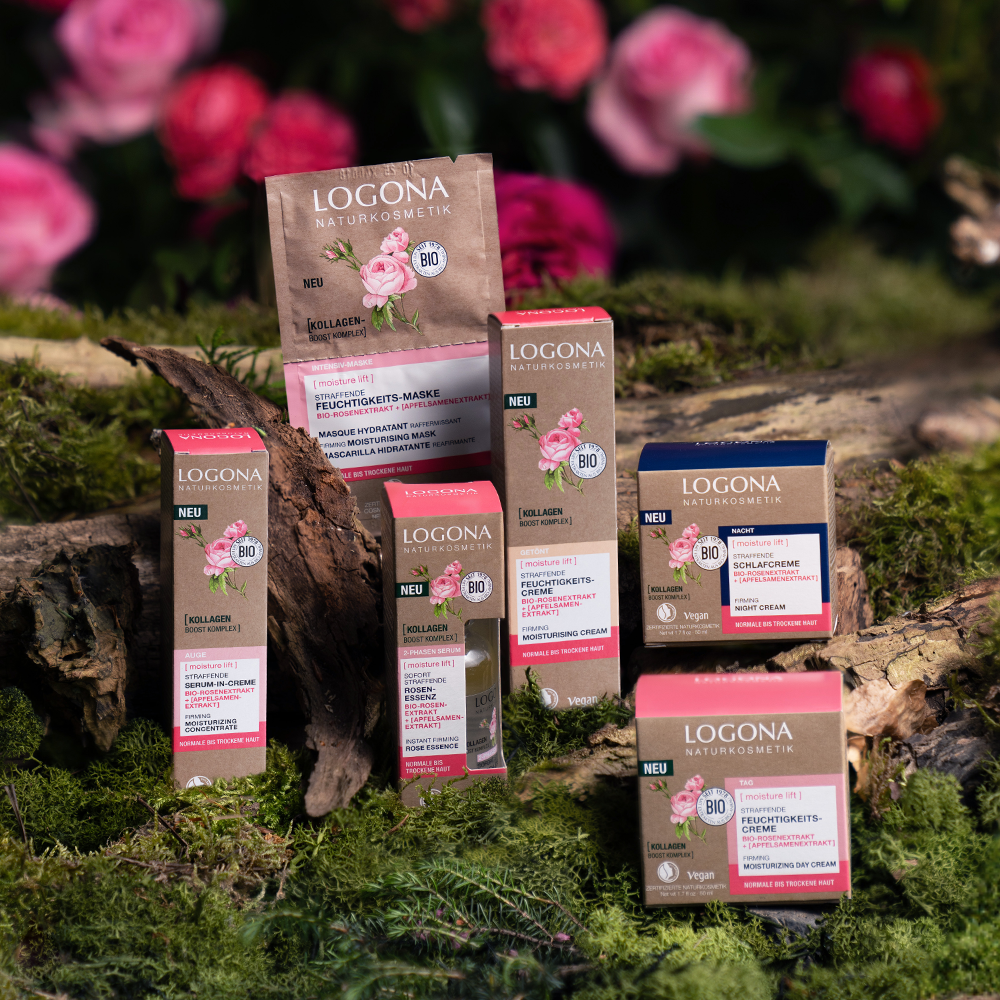 Krem liftingujący na dzień z organiczną różą damasceńską Logona 50 ml - zdjęcie 3