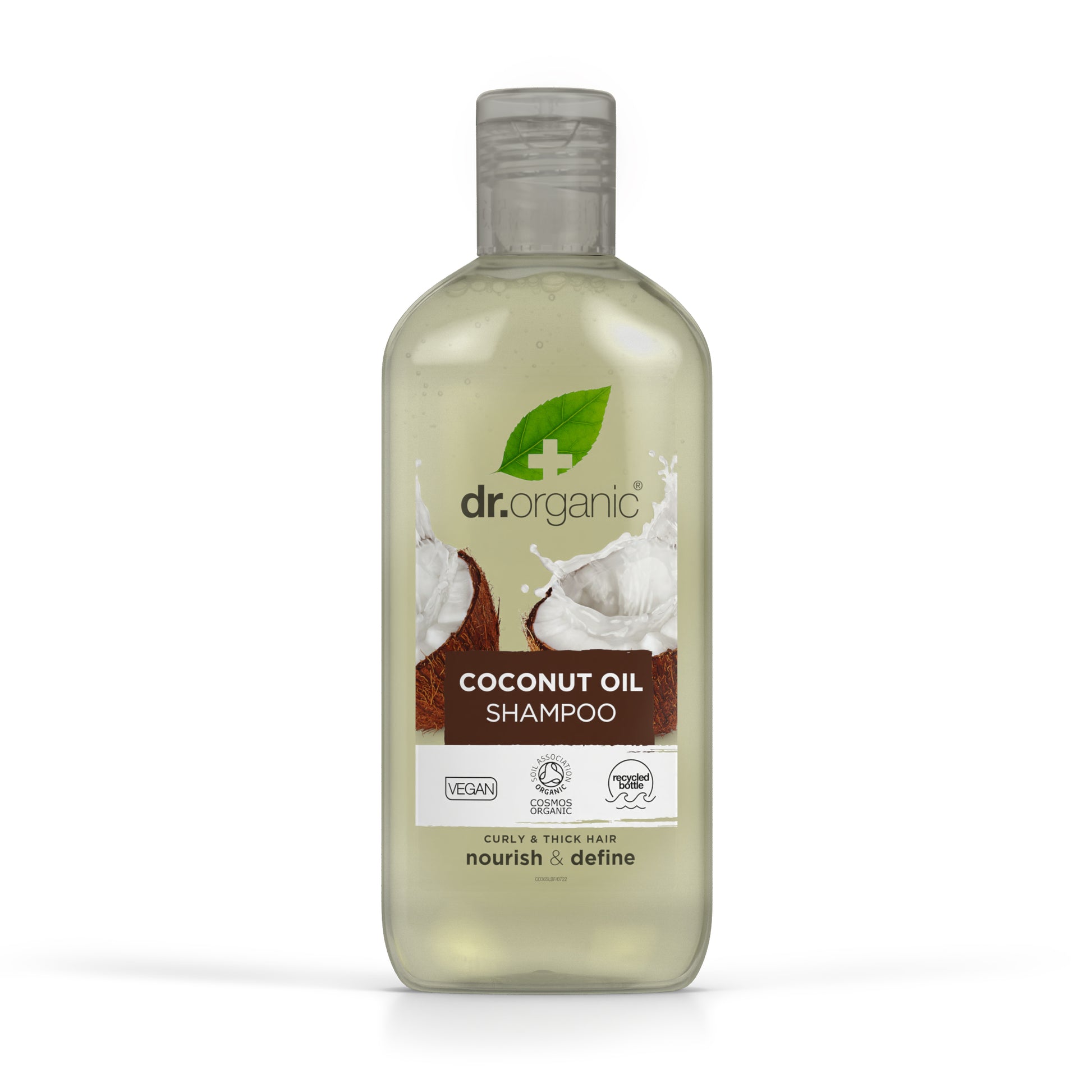 dr. organic Szampon rewitalizujący z organicznym olejem kokosowym 265 ml