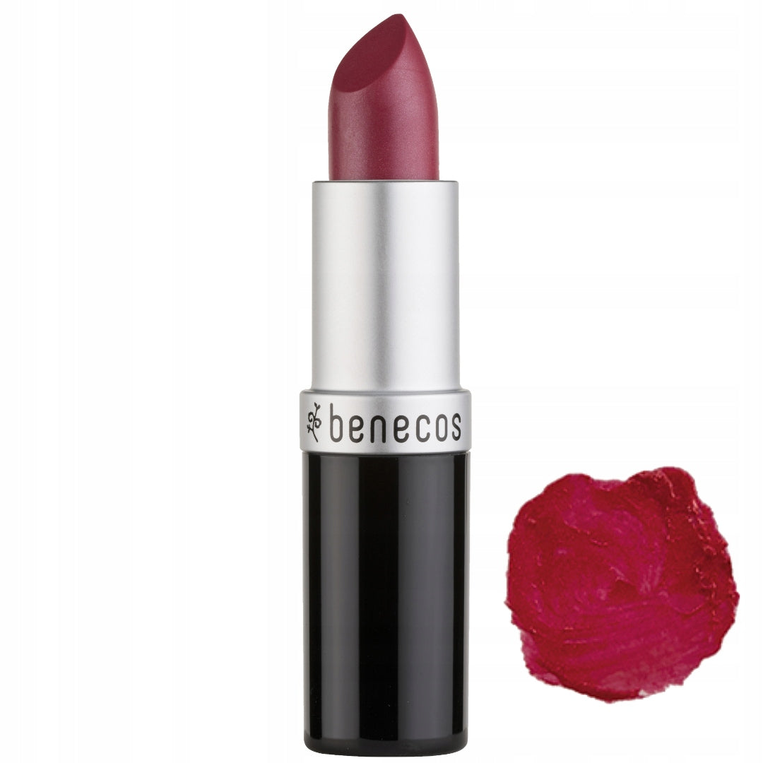 Benecos Naturalna kremowa szminka - Pink Rose