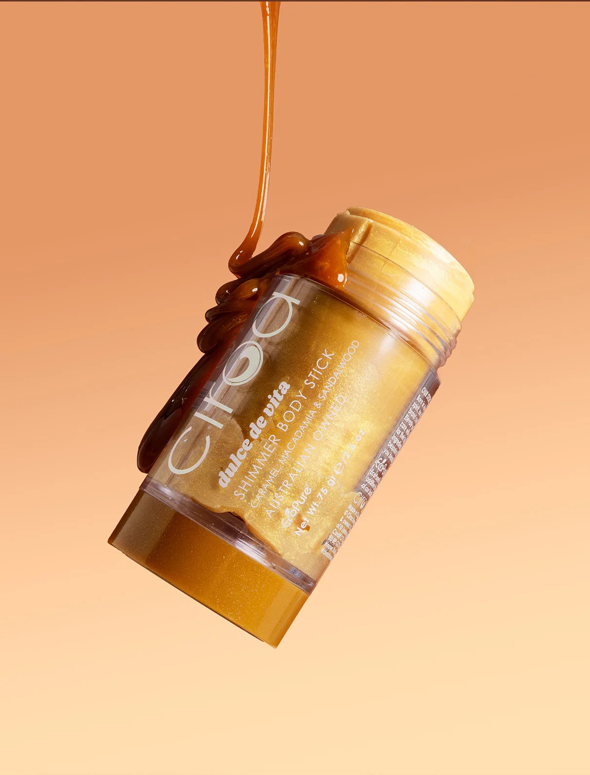 CIROA Beauty Stick nabłyszczający do twarzy i ciała karmel & makadamia & drzewo sandałowe 75 g