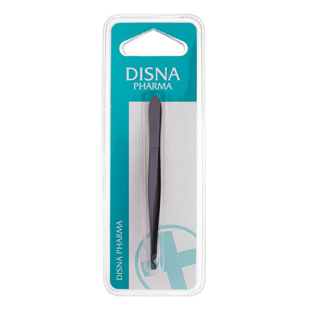 Disna Pharma Pęseta z końcówką w kształcie szczypiec (czarna, stal chirurgiczna SOLINGEN ręcznie polerowana) 9 cm - zdjęcie 2