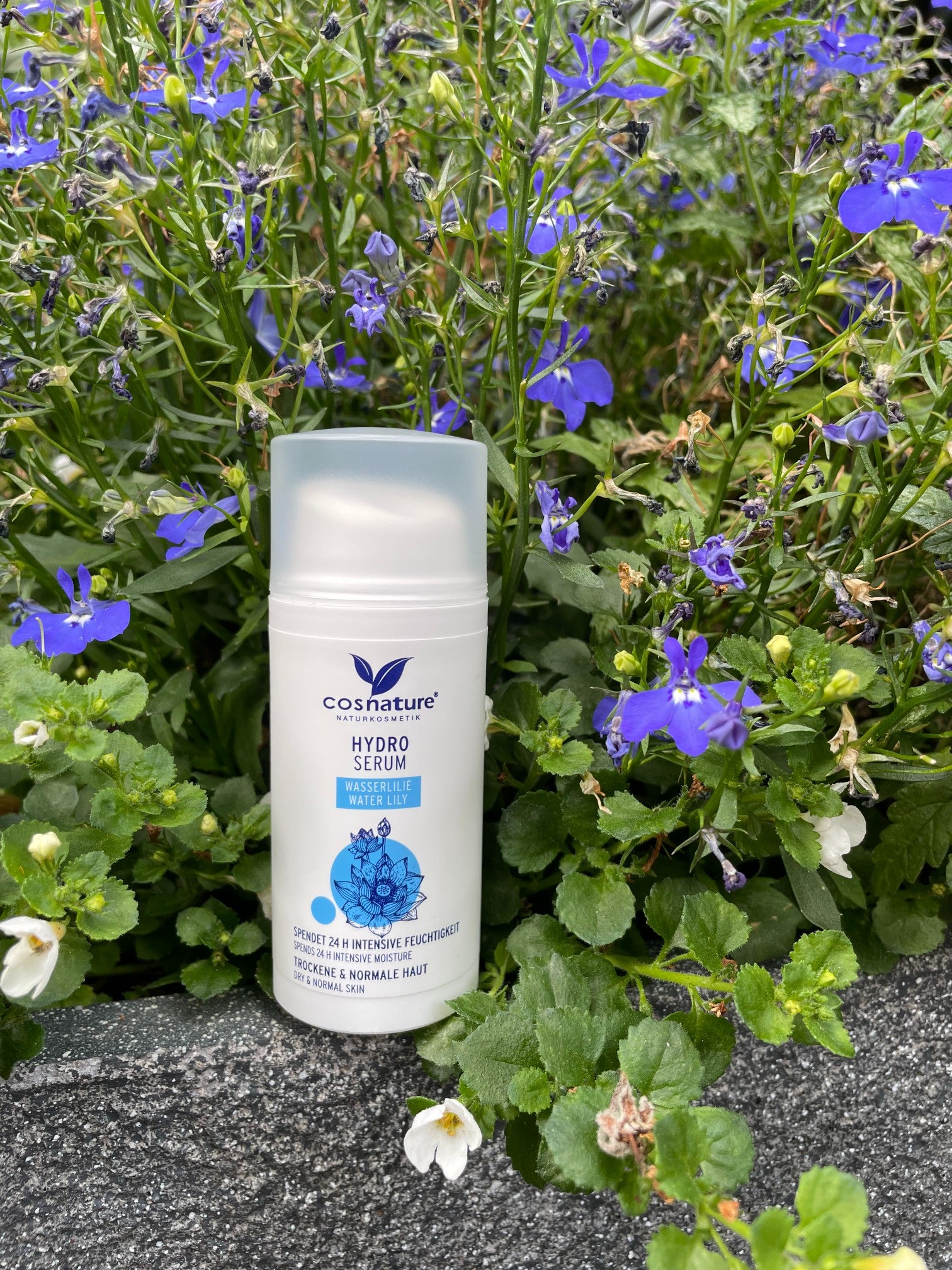 Cosnature BIO Naturalne hydro serum do twarzy z lilią wodną 30 ml