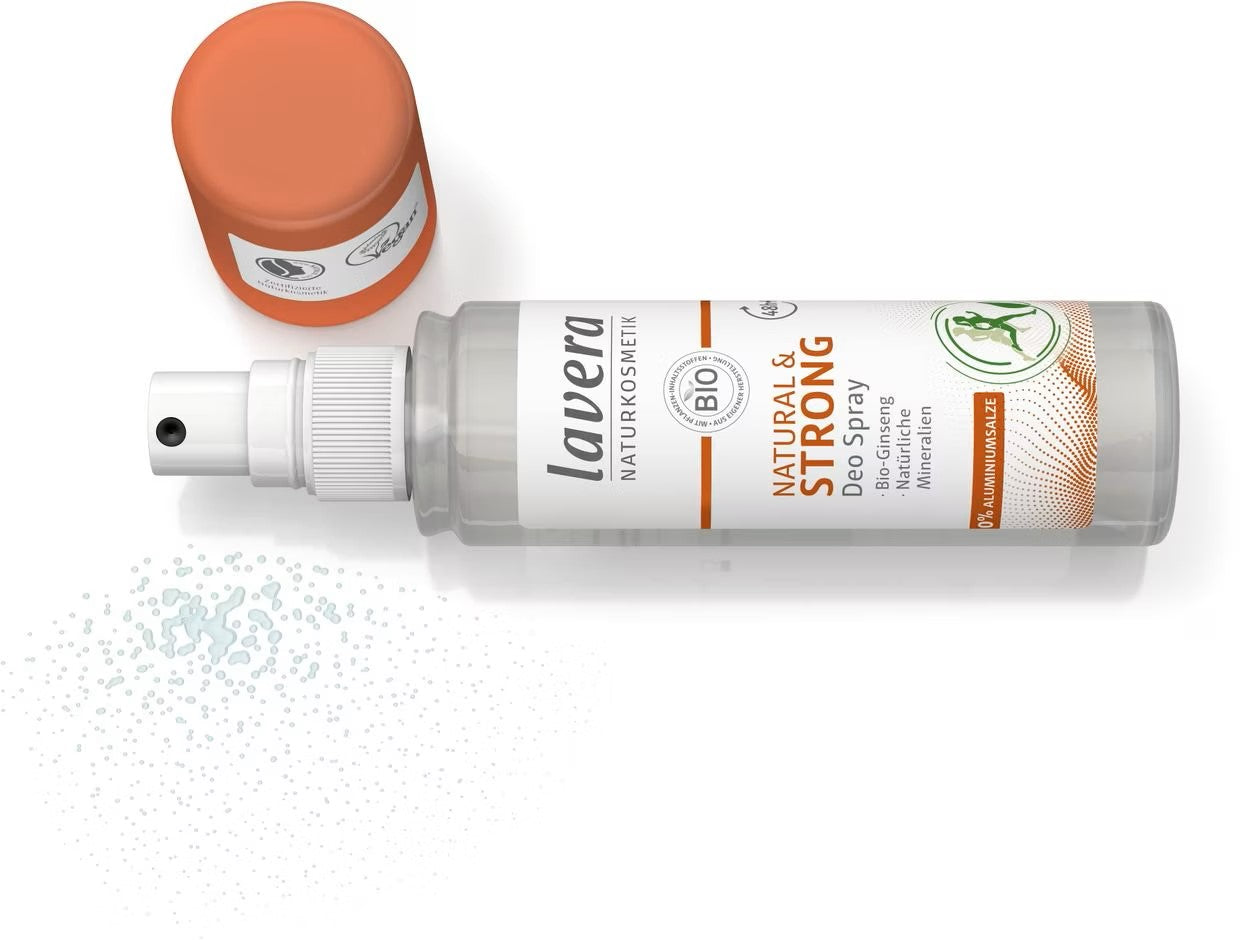 Dezodorant w sprayu STRONG dla aktywnych z żeń-szeniem  Lavera 75 ml - zdjęcie 3