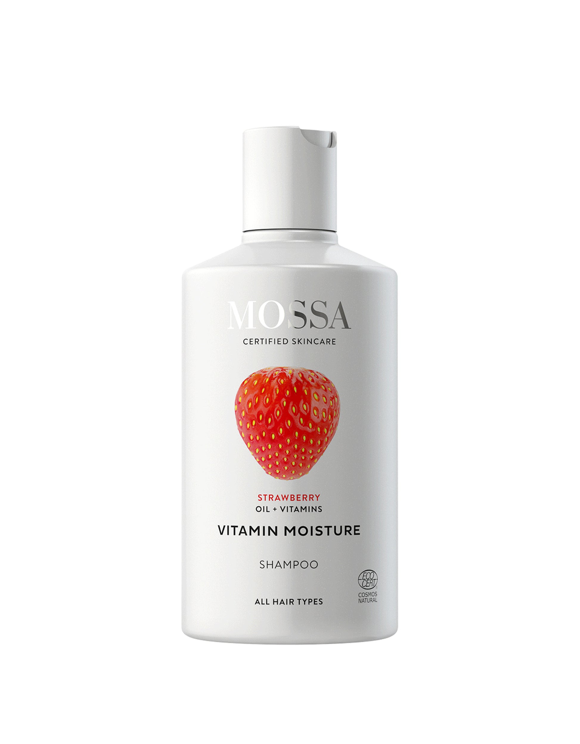 Mossa Witaminowy szampon nawilżający z ekstraktem z truskawki 300 ml