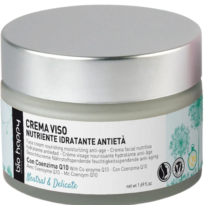 Bio Happy Przeciwzmarszczkowy nawilżający krem do twarzy Koenzym Q10 50 ml