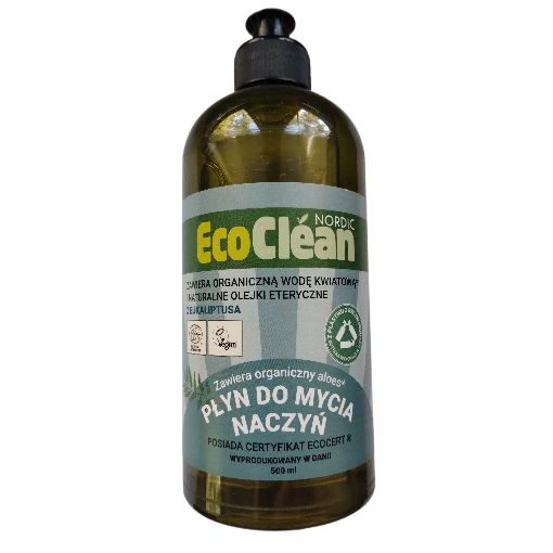 Eco Clean Eukaliptusowy płyn do mycia naczyń z aloesem 500 ml