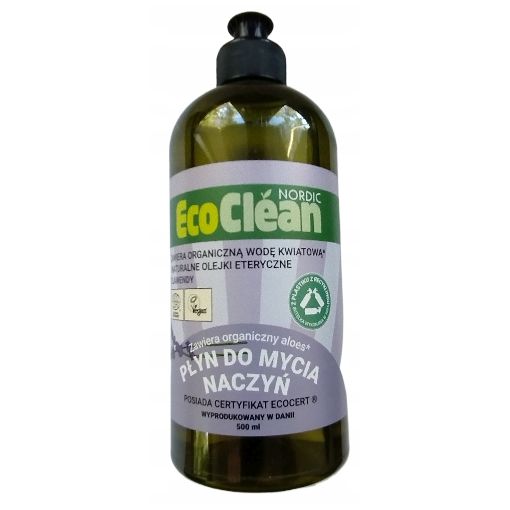 Eco Clean Lawendowy płyn do mycia naczyń z aloesem 500 ml