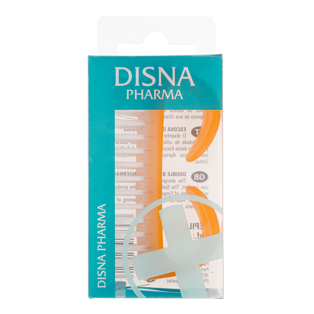 Disna Pharma Szczoteczka do paznokci (włosie nylonowe), różne warianty kolorystyczne 8,5 cm